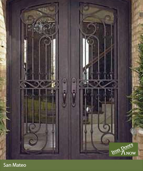 Features of Wrought Iron Front Doors